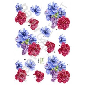 3D Ark Dan-Design - Blomster - 13838