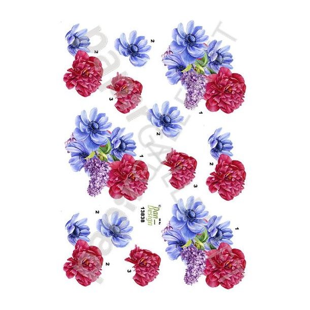3D Ark Dan-Design - Blomster - 13838