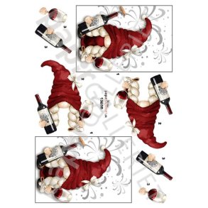 3D Ark Papirgalleriet.dk Gnom & Rdvin 13860