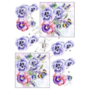 3D Ark Papirgalleriet.dk Blomster 13862