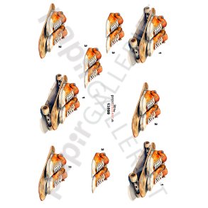 3D By Papirgalleriet.dk - Skateboard 13899