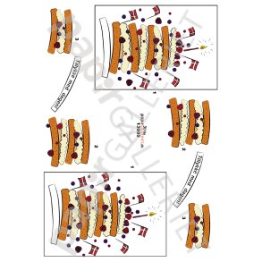 3D Ark By Papirgalleriet.dk - Kage 13909