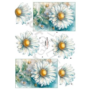 3D Ark By Papirgalleriet.dk - Blomster 13912