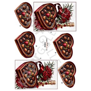 By Papirgalleriet.dk - Champagne & Chokolade - 13920