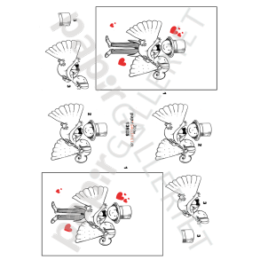 3D By Papirgalleriet.dk - Bryllup  - 13925