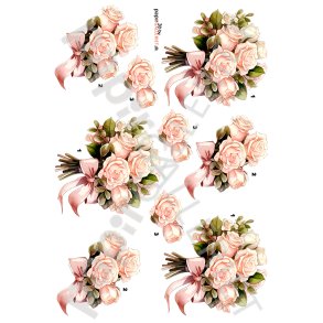 3D Ark By Papirgalleriet.dk Blomster Buket 13932