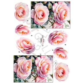 3D Ark By Papirgalleriet.dk Blomster 13935