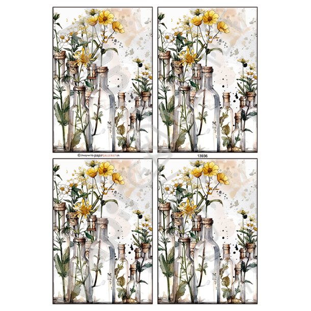 3D Ark By Papirgalleriet.dk Blomster 13936