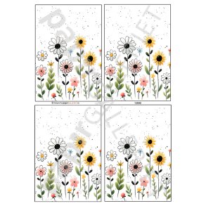 3D Ark By Papirgalleriet.dk Blomster 13940