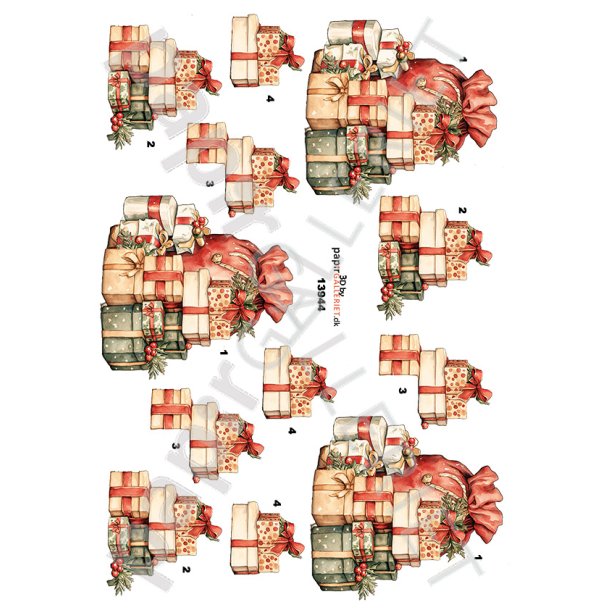 3D Ark By Papirgalleriet.dk Julegaver 13944