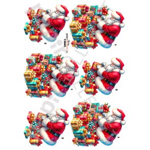 3D Ark By Papirgalleriet.dk Julemand 13945