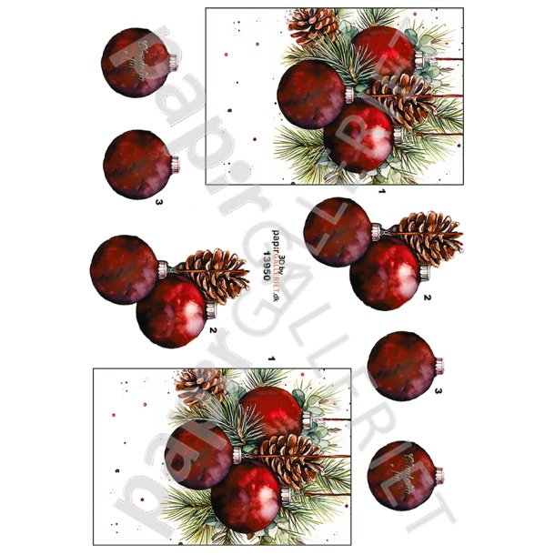 3D Ark By Papirgalleriet.dk  Julekugler 13950