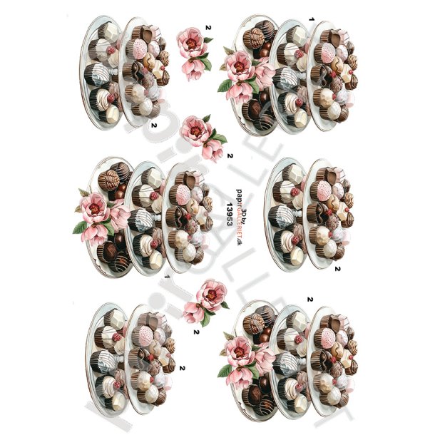 3D Ark By Papirgalleriet.dk Chokolade 13953