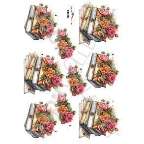 3D Ark By Papirgalleriet.dk Roser & Bger 13956