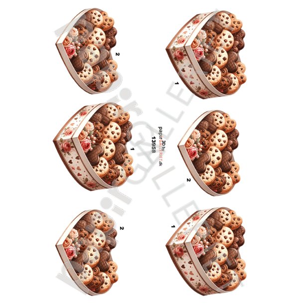 3D Ark By Papirgalleriet.dk Kagedse 13958