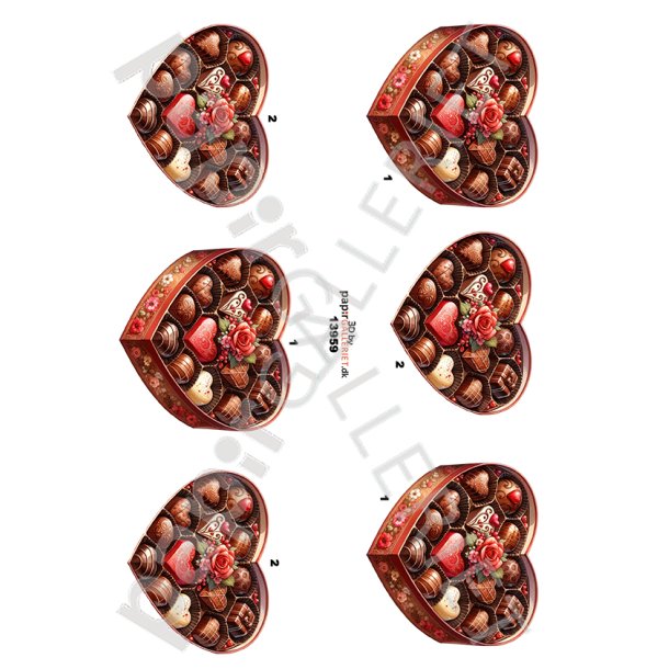 3D Ark By Papirgalleriet.dk Chokolade 13959