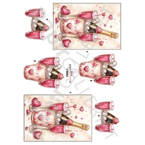 3D Ark By Papirgalleriet.dk Blomster 13963