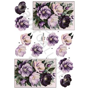 3D Ark By Papirgalleriet.dk Blomster 13971