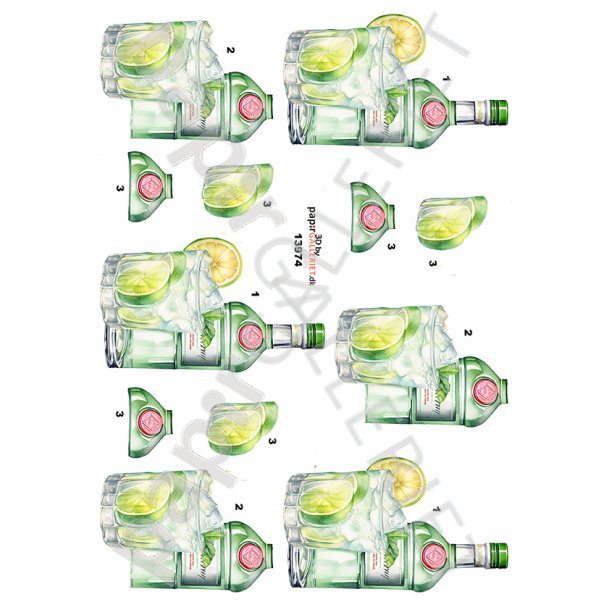 3D Ark By Papirgalleriet.dk - Gin 13974