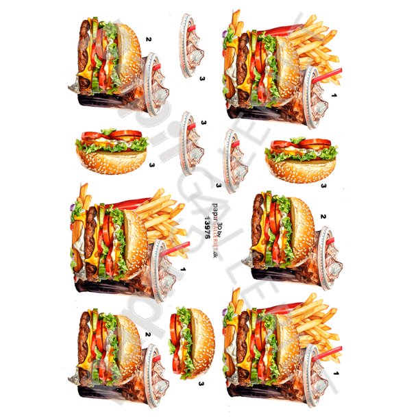 3D Ark By Papirgalleriet.dk - Burger 13976