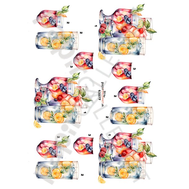 3D Ark By Papirgalleriet.dk - Cocktails 13977