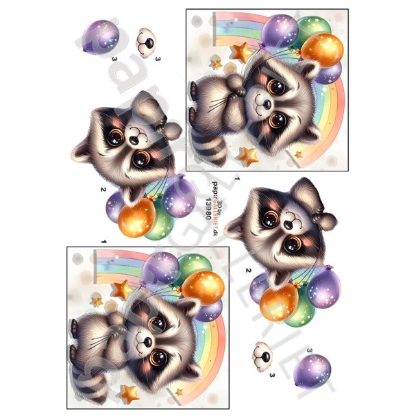  Ark By Papirgalleriet.dk - Vaskebjrn 13980