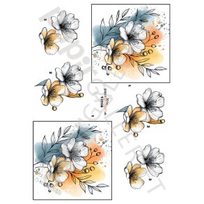 3D Ark By Papirgalleriet.dk Roser 13966