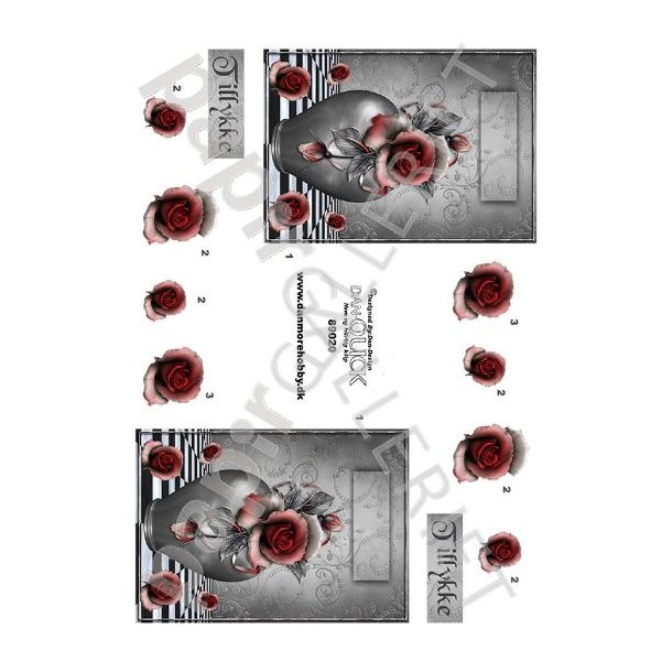 3D Ark Dan-Quick Blomster 89020