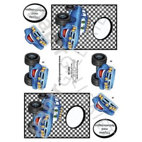 3D Dan-Quick Disney Cars 89030
