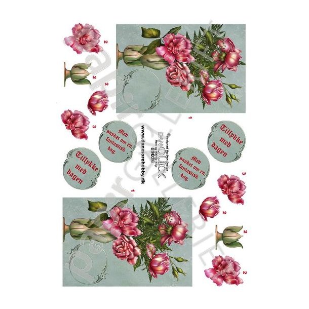 3D Dan-Quick Blomster 89036