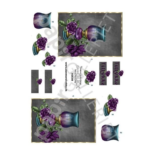 3D Dan-Quick Blomster 89039