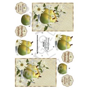 3D Dan-Quick Blomster - Frugt 89040