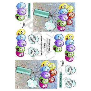 3D Dan-Quick Lattergas Balloner 89045