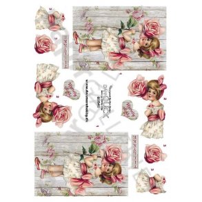 3D Dan-Quick Blomster - VintagePige 89046