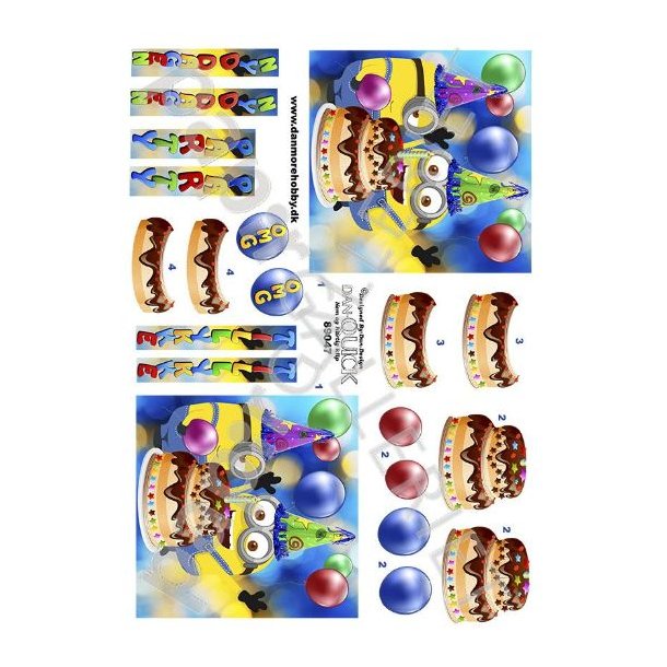 3D Dan-Quick Minions 89047