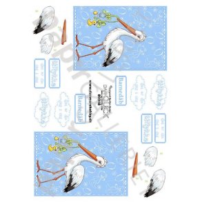 3D Dan-Quick Baby - Barnedb - Babyshower Bl 89048