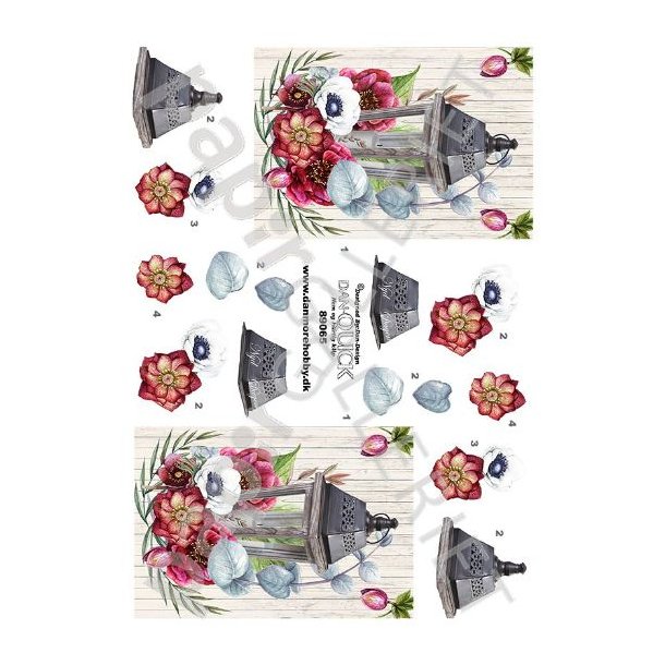 3D Dan-Quick Blomster 89065