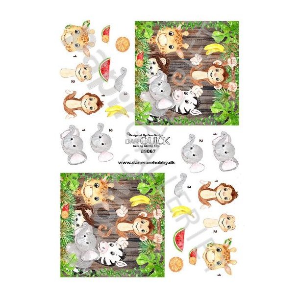 3D Dan-Quick Jungle Dyr 89067
