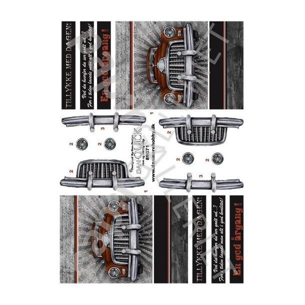 3D Dan-Quick Retro Bil 89071