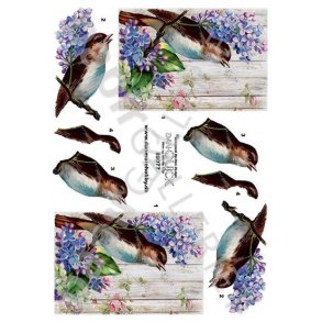 3D Dan-Quick BlomsterFugl 89077