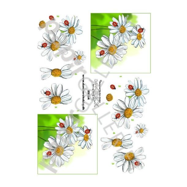 3D Dan-Quick Blomster 89084