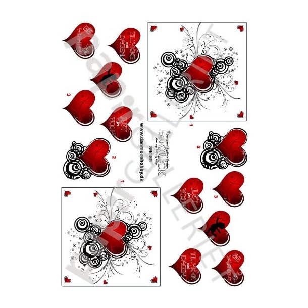 3D Dan-Quick Hjerte 89085