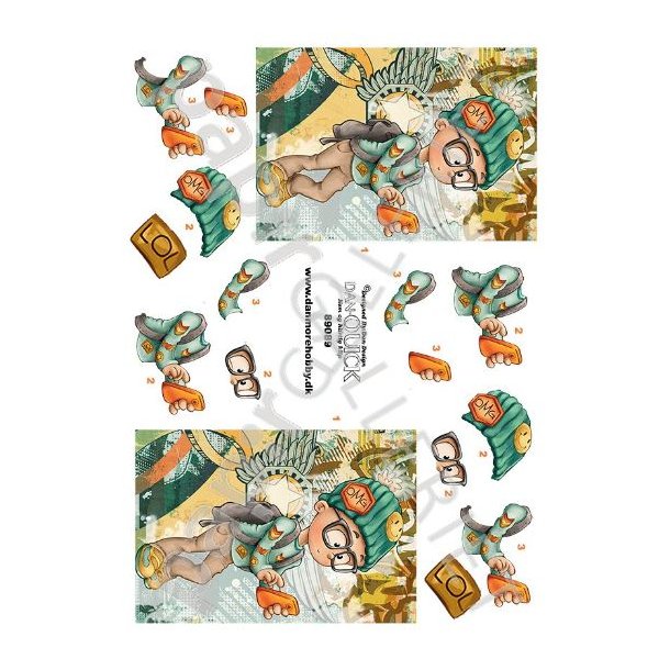 3D Dan-Quick Teenager Dreng 89089