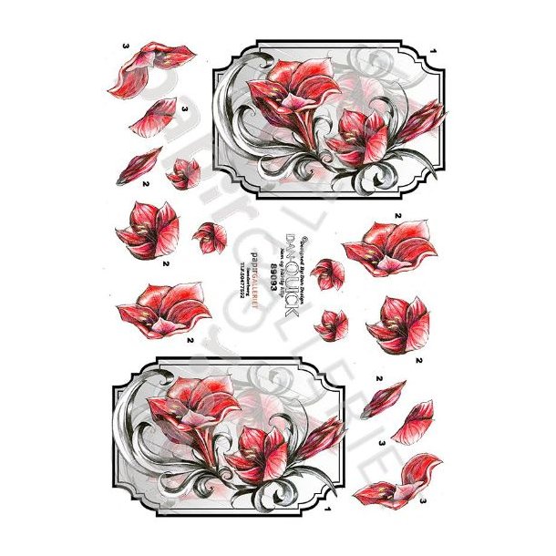 3D Dan-Quick Blomster 89093