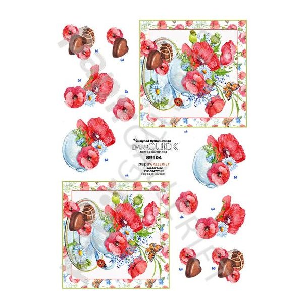 3D Dan-Quick BlomsterKaffe 89104
