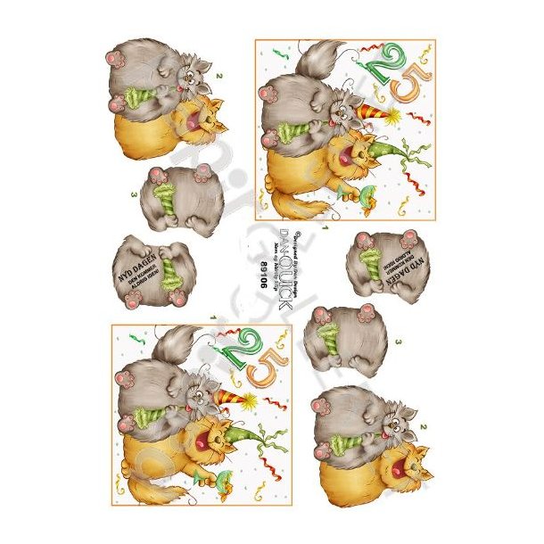 3D Dan-Quick Tal 25 PartyKatte 89106