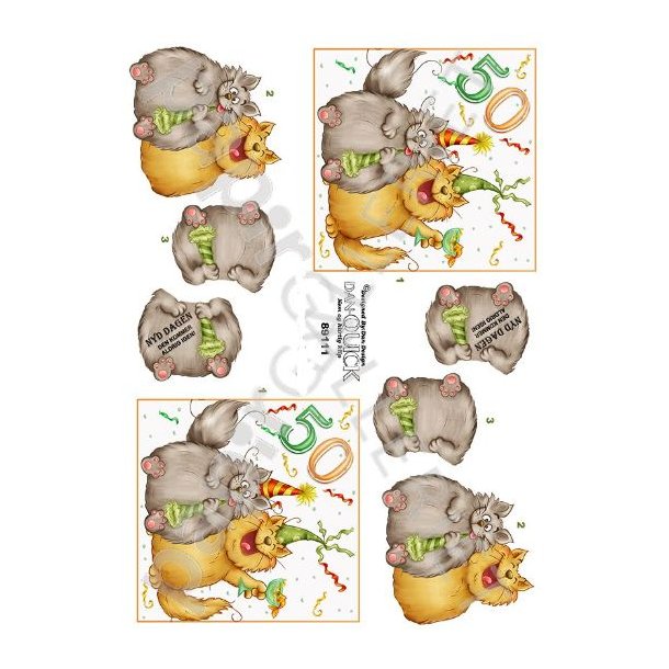  3D Dan-Quick Tal 50 PartyKatte 89111