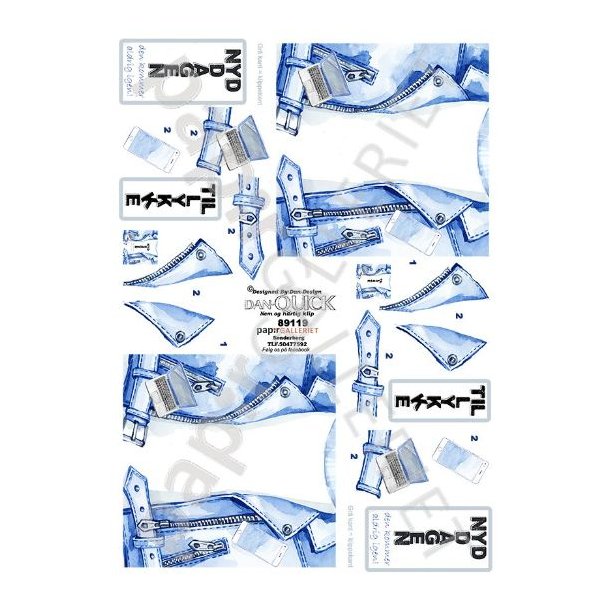 3D Dan-Quick Fashion Jakke 89119