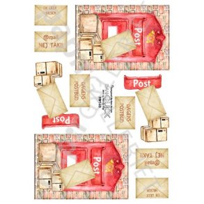 3D Dan-Quick Postkasse - Postbud 89140