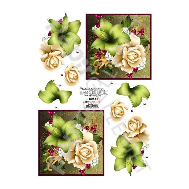 3D Dan-Quick Blomster 89143